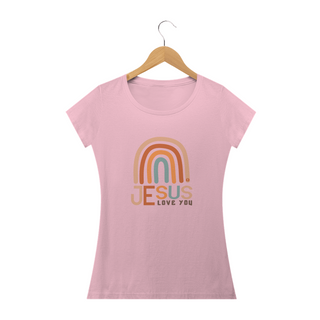 Nome do produtoT-Shirt Baby Long - Jesus Love You