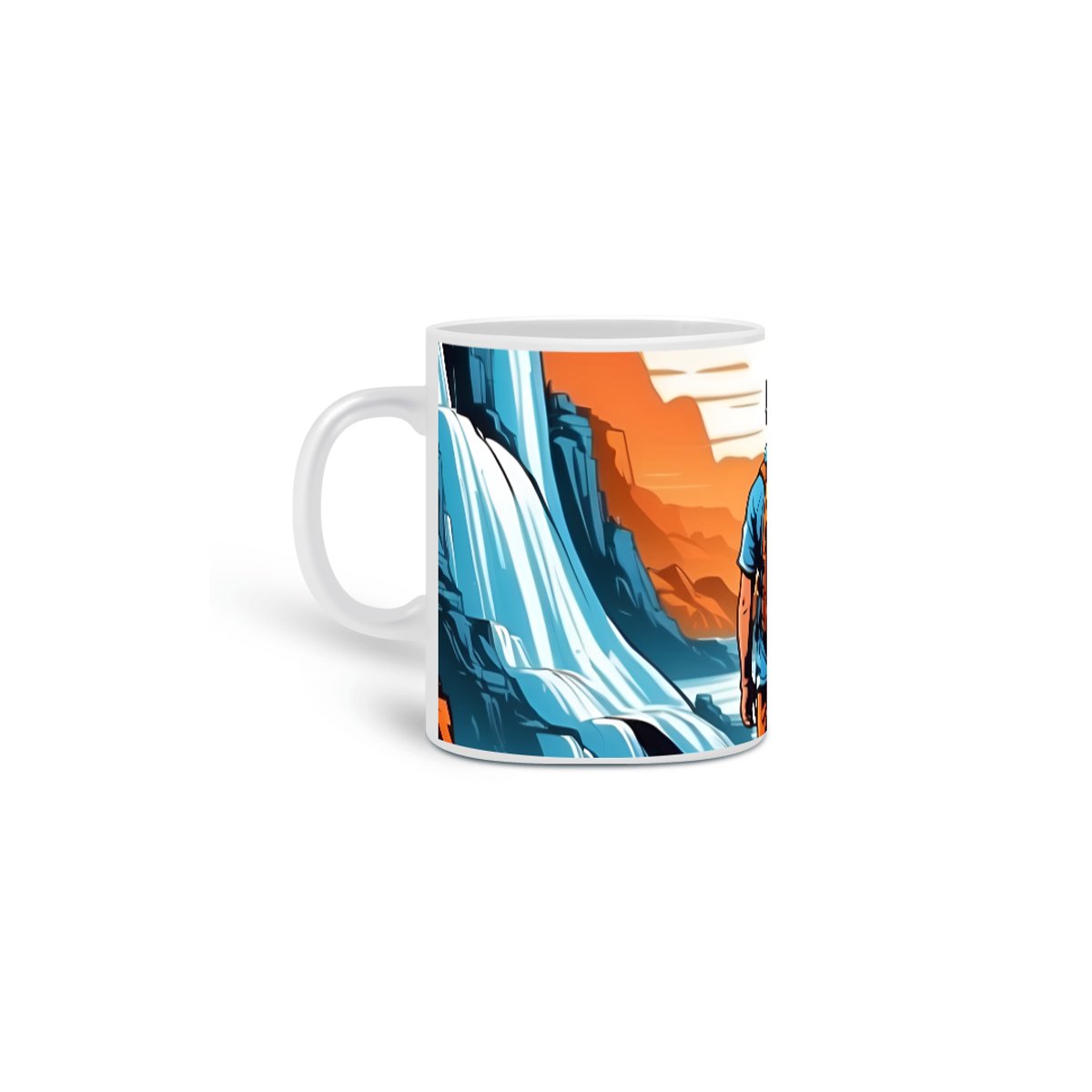 Nome do produto: Caneca Sunset Cachoeira