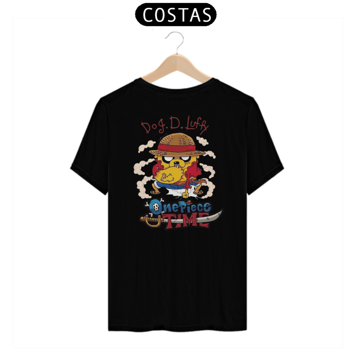 Nome do produto: T-shirt One Piece Time