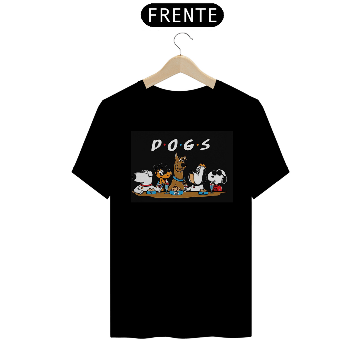 Nome do produto: T-shirt Dogs