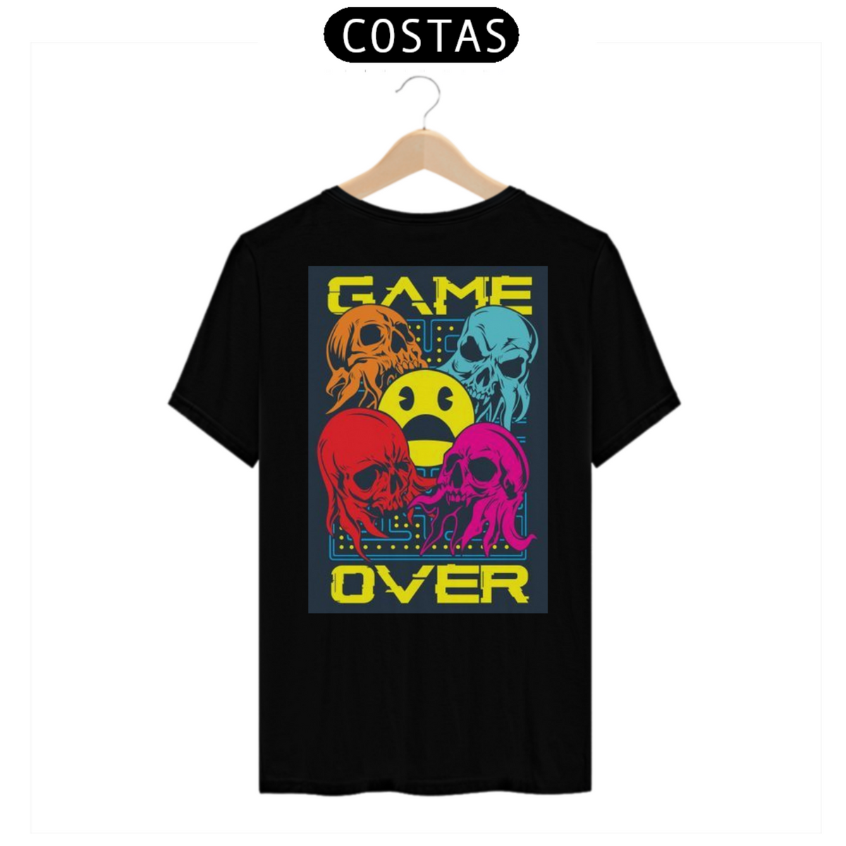 Nome do produto: T-shirt Game Over