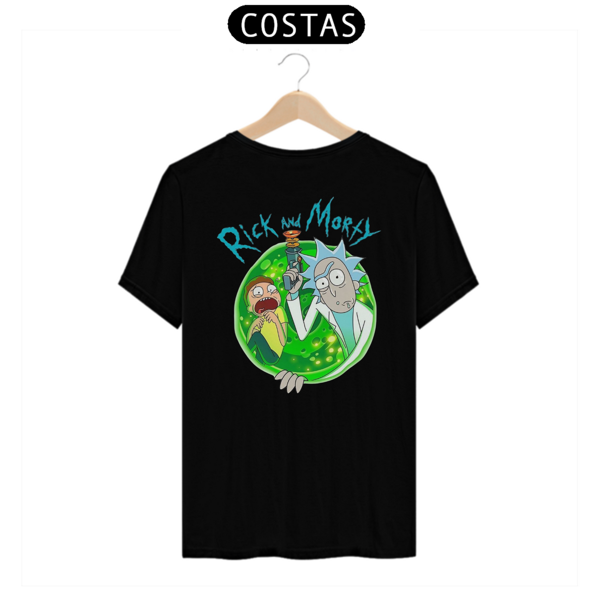 Nome do produto: T-shirt Rick and Morty