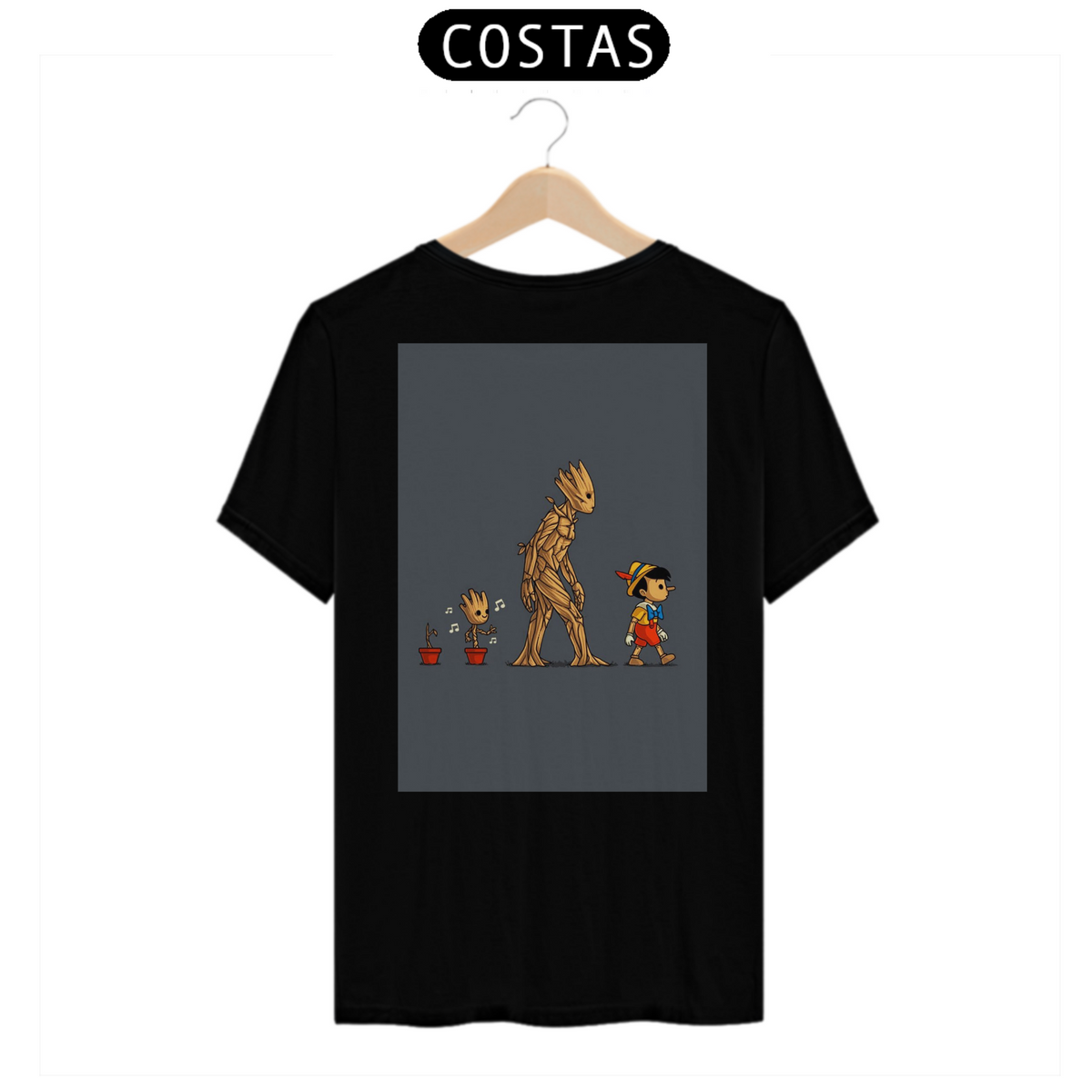 Nome do produto: T-shirt Groot