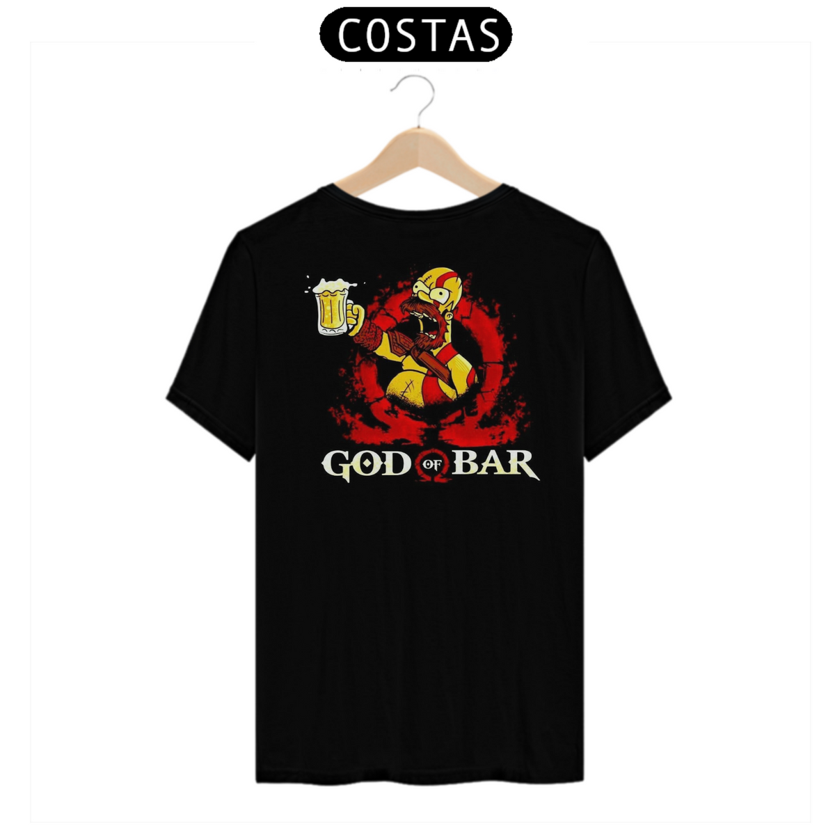 Nome do produto: T-shirt God of Bar