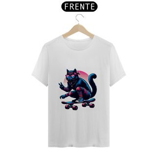 Camiseta gato skatista 02