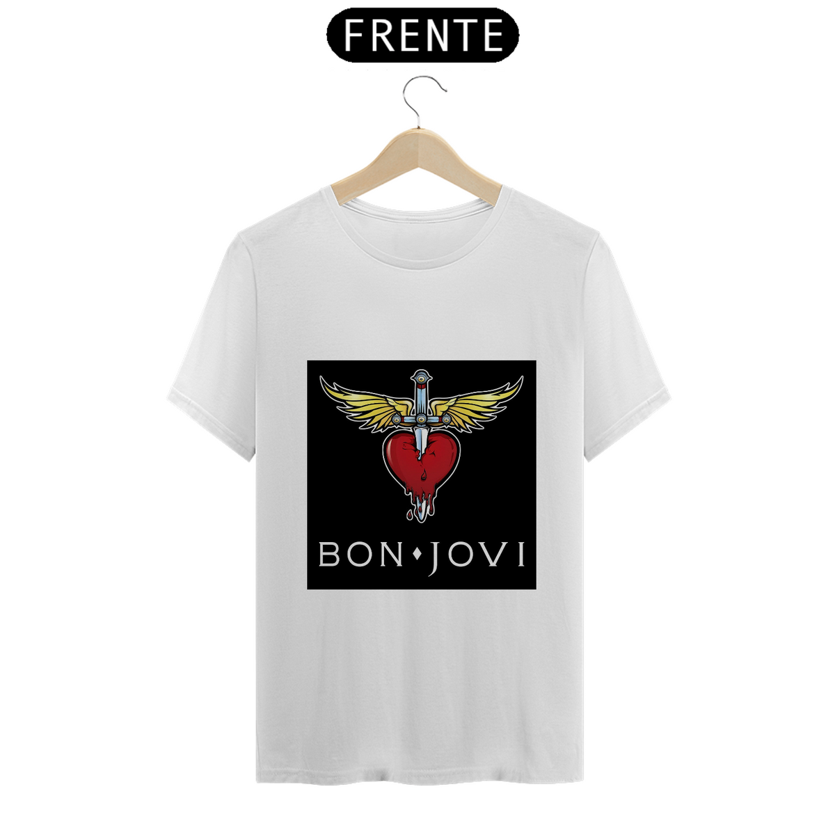 Nome do produto: Camiseta Bon Jovi