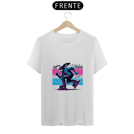 Camiseta Coelho de patins 01