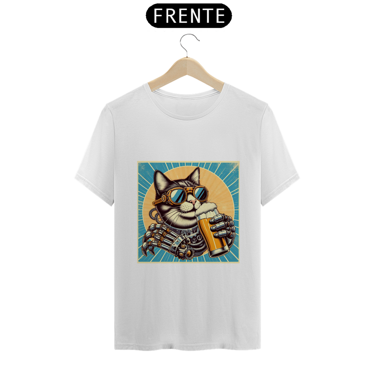 Nome do produto: Camiseta coleção gatos 05