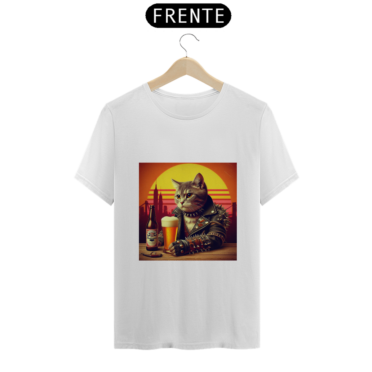 Nome do produto: Camiseta coleção gatos 23