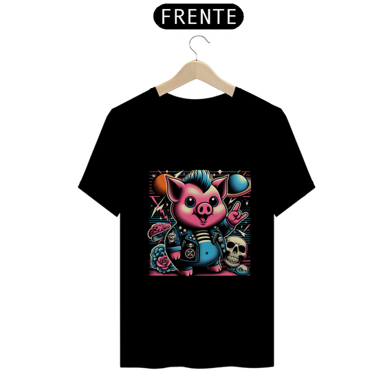 Camiseta porco fofinho 01