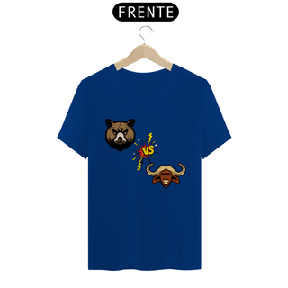 Nome do produtoCamiseta Urso vs Touro Oficial