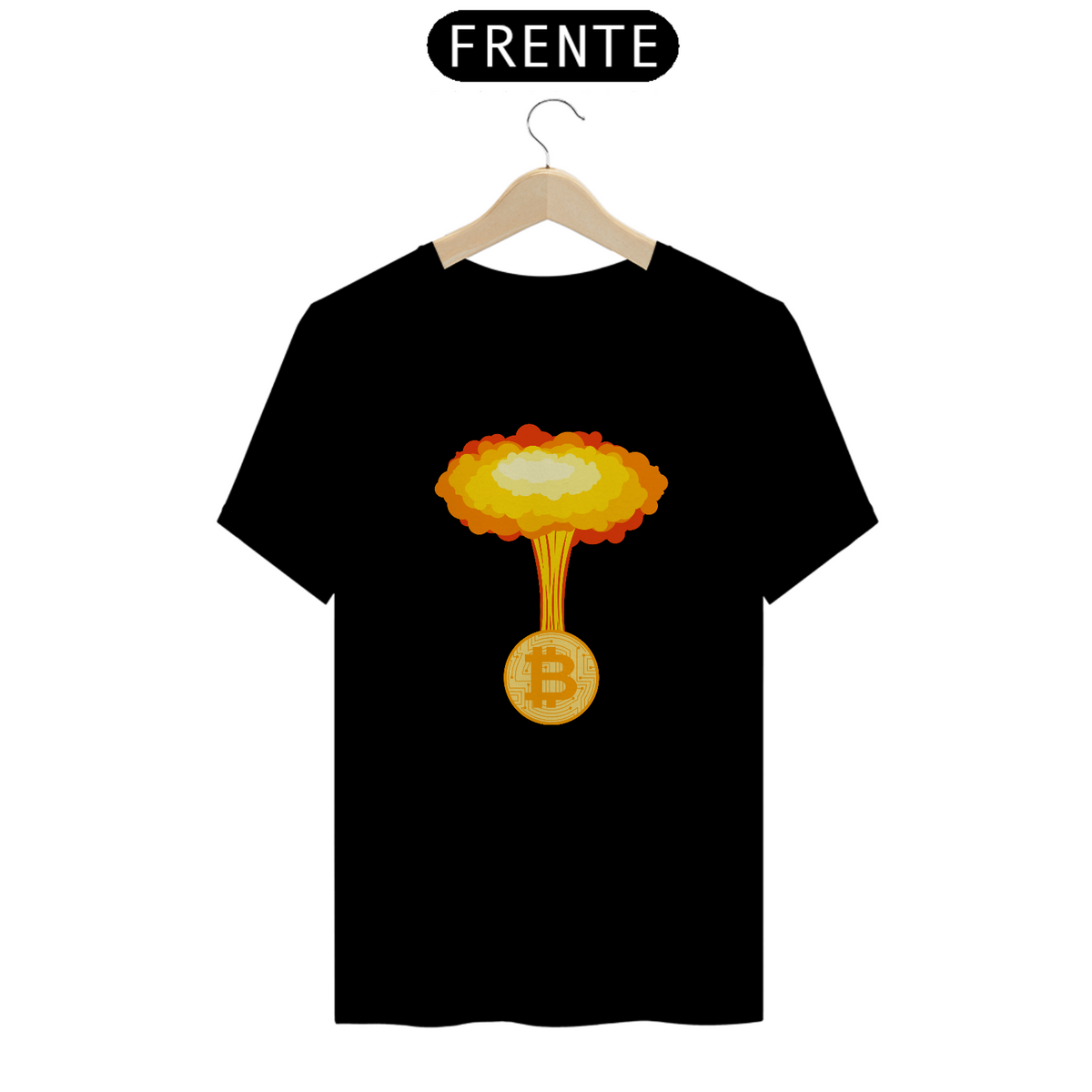 Nome do produto: Camiseta Bitcoin Nuclear | Exclusiva