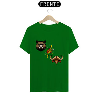 Nome do produtoCamiseta Urso vs Touro Oficial