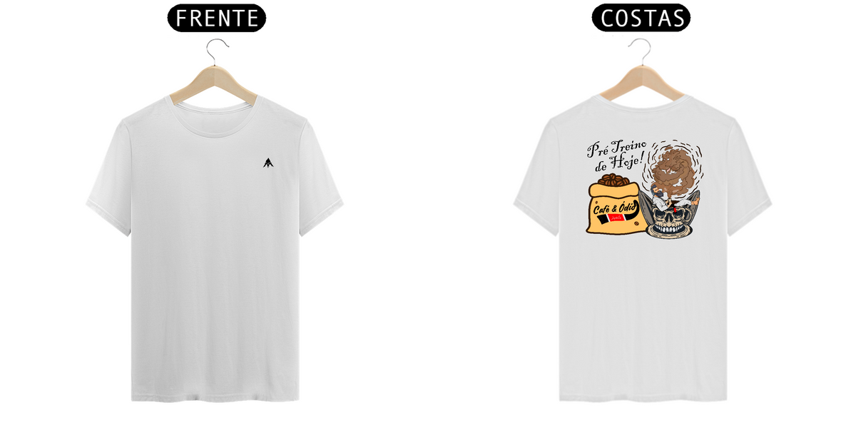 Nome do produto: Camiseta Prime Café e Ódio JiujiterOss