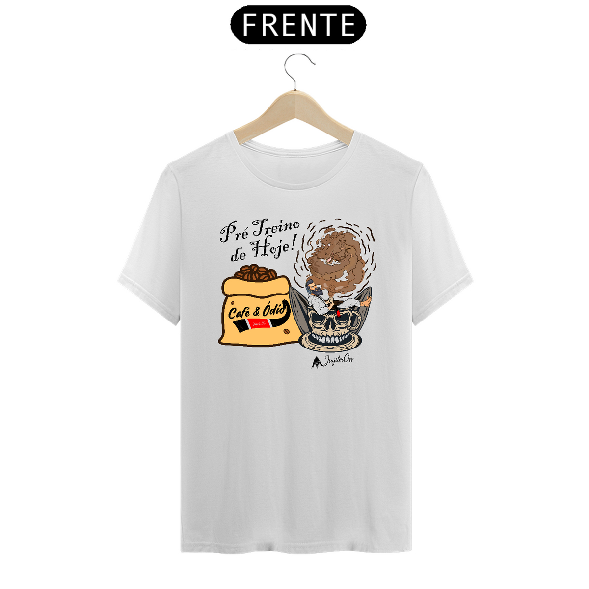 Nome do produto: Camiseta Prime Café&Ódio
