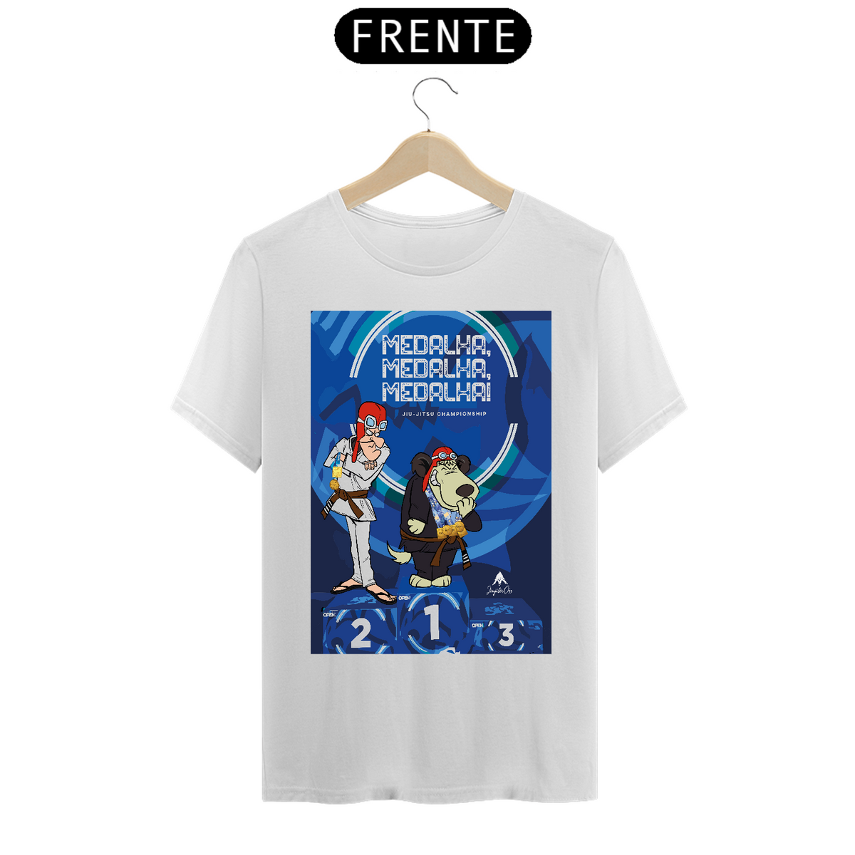 Nome do produto: Camiseta Prime Medalha, Medalha e Medalha.