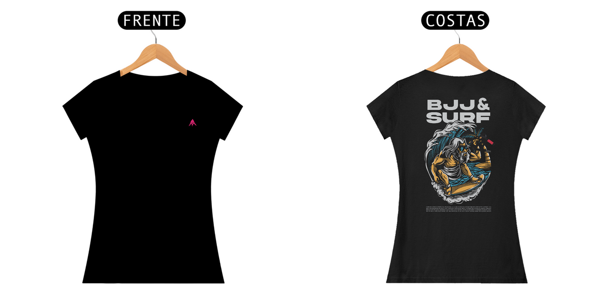 Nome do produto: Camiseta BabyLong Surf&Jiu Zeus Prime