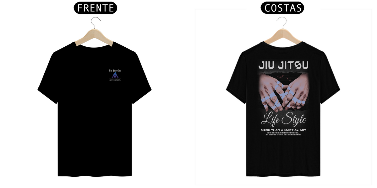 Nome do produto: Camiseta JiujiterOss Muito Mais Que Uma Arte Marcial