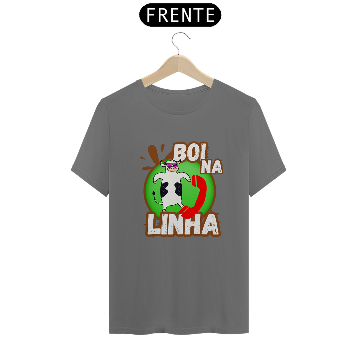 Nome do produto: T-Shirt Estonada / Boi Na Linha