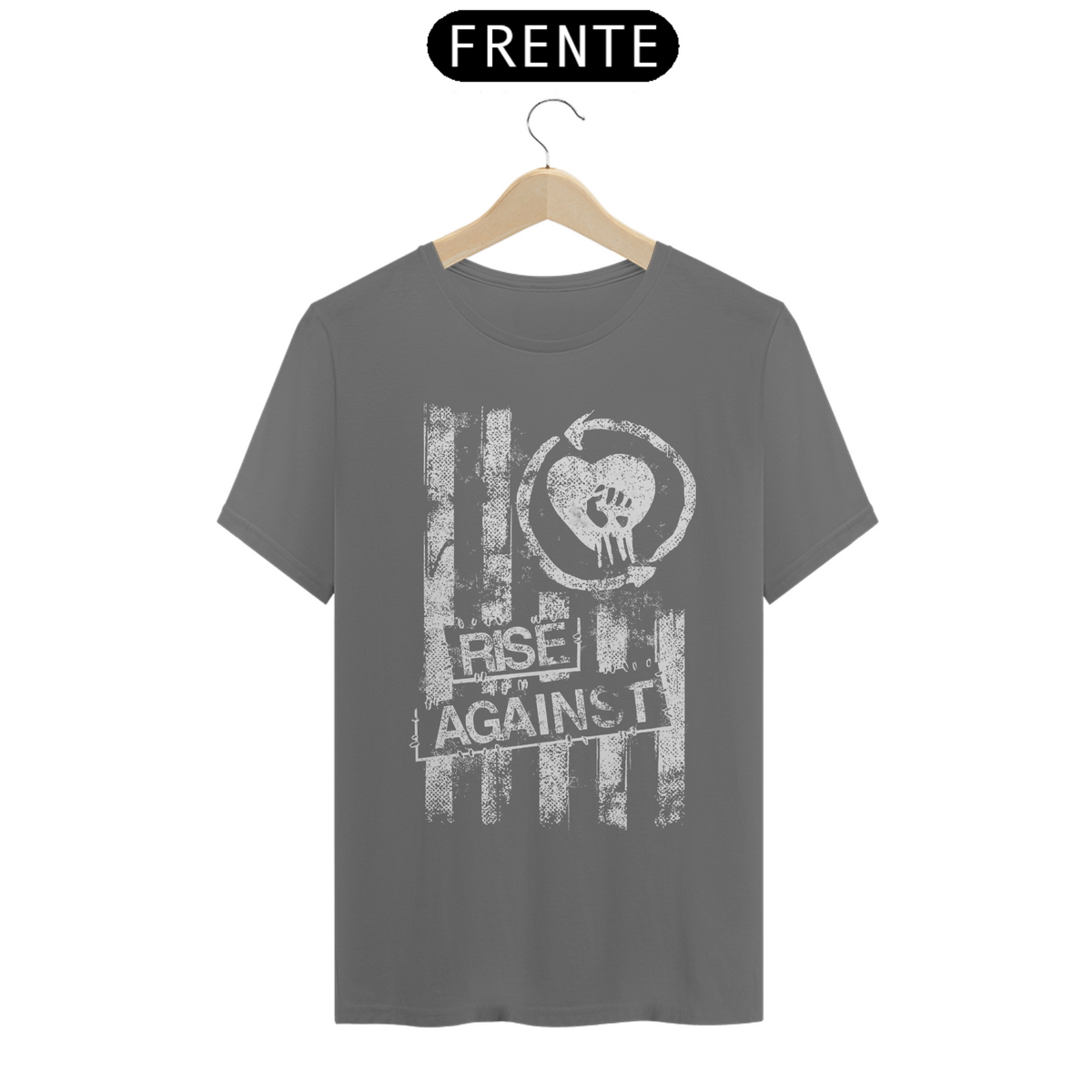 Nome do produto: Camiseta T-Shirt Estonada / Rise Against