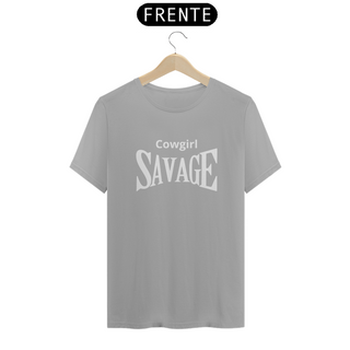 Nome do produtoCamiseta T-Shirt Classic Feminino / Cowgirl Savage