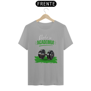 Nome do produtoCamiseta T-Shirt Classic Unissex / Made In Academia