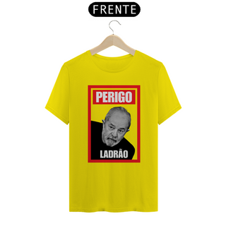 Nome do produtoCamiseta T-Shirt Quality Unissex / Perigo Ladrão Lula