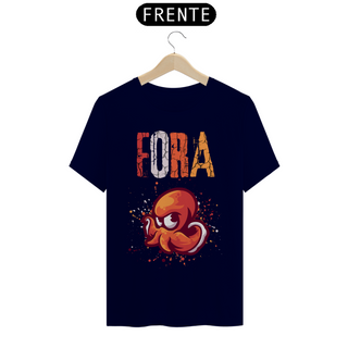 Nome do produtoCamiseta T-Shirt Quality Unissex / Fora Lula Caricatura