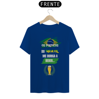 Nome do produtoCamiseta T-Shirt Classic Unissex / Os Políticos Do Brasil