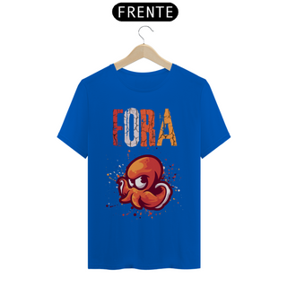 Nome do produtoCamiseta T-Shirt Quality Unissex / Fora Lula Caricatura