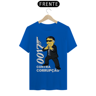 Nome do produtoCamiseta T-Shirt Quality Unissex / 0017 Contra a Corrupção Bolsonaro Simpsons