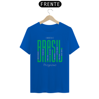Nome do produtoCamiseta T-Shirt Quality Unissex / Brasil Ordem e Progresso