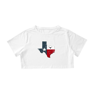 Nome do produtoCamisa Cropped / Estado Do Texas