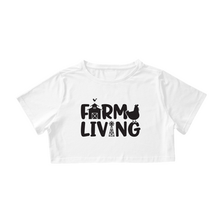 Nome do produtoCamisa Cropped / Farma Living