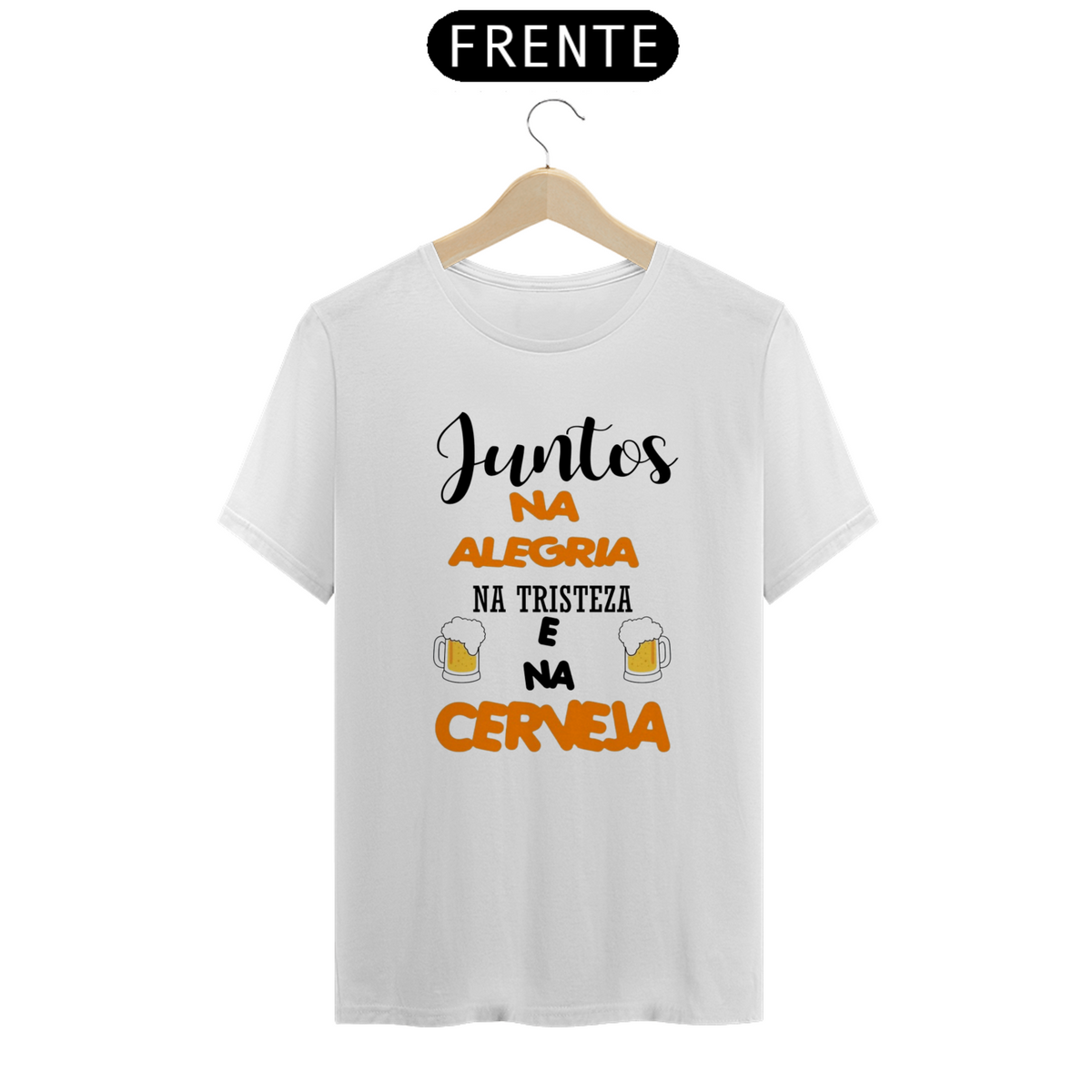 Nome do produto: T-Shirt Classic Unissex /Juntos Na Alegria