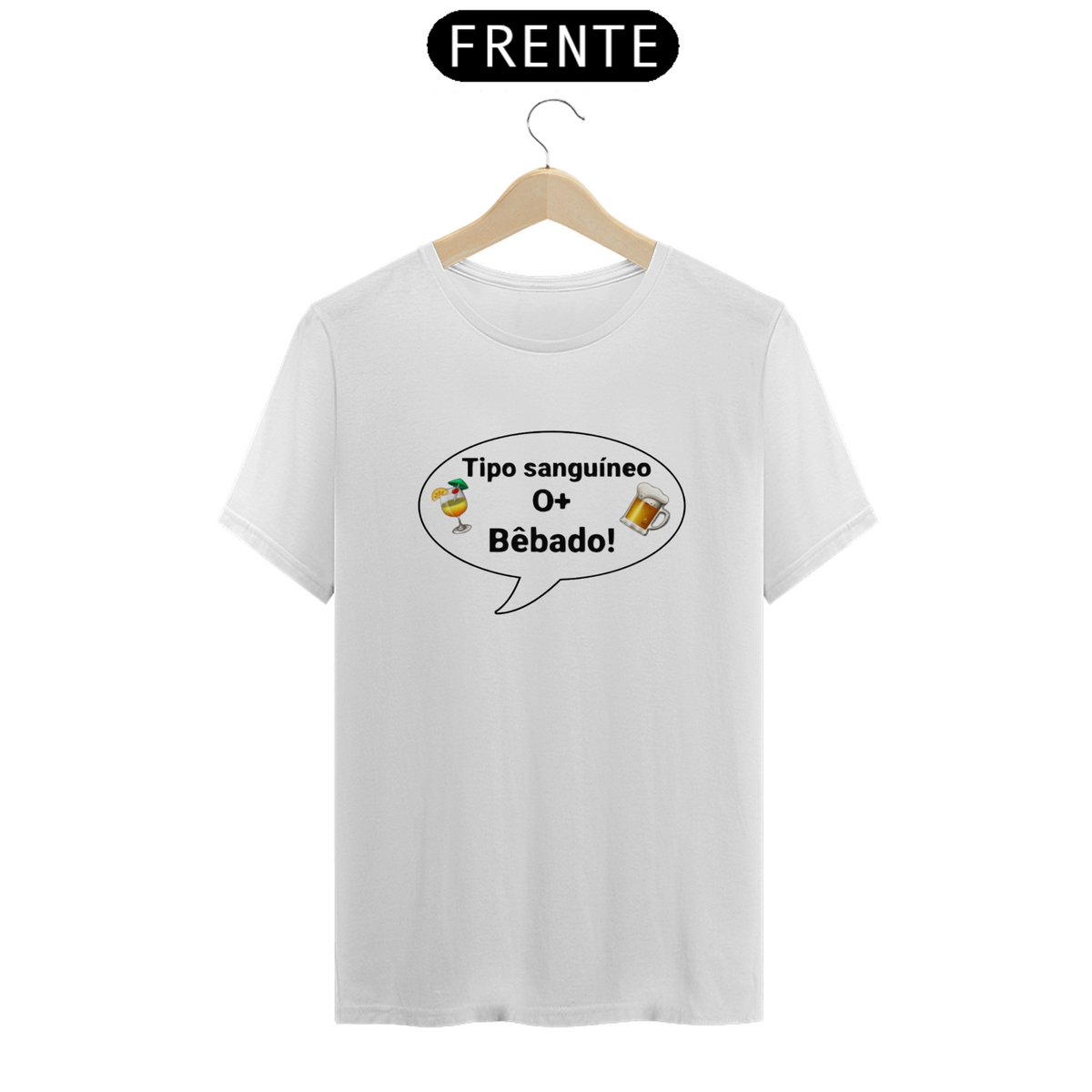 Nome do produto: T-Shirt Classic Unissex / O Mais Bebo