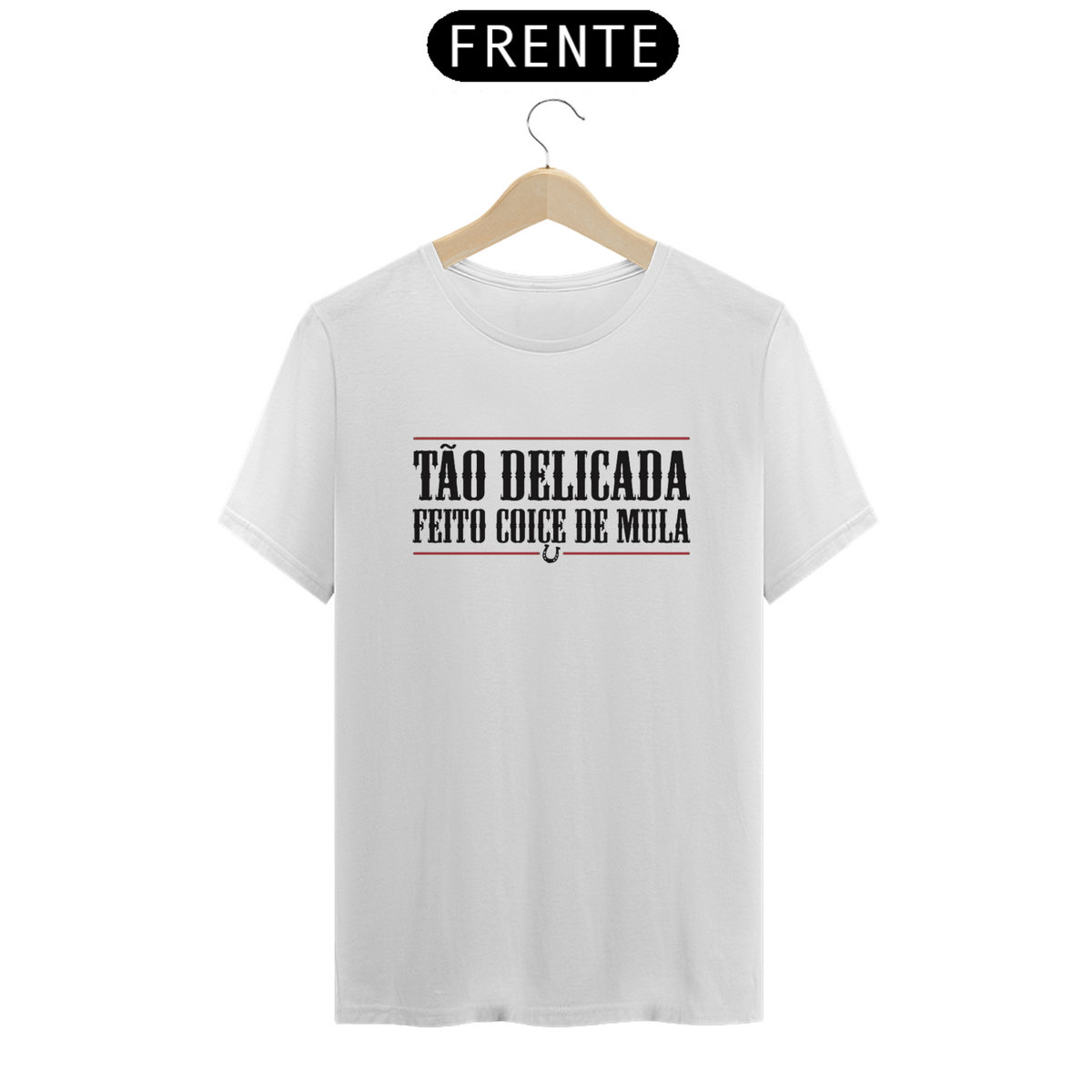 Nome do produto: T-Shirt Classic Feminino / Delicada