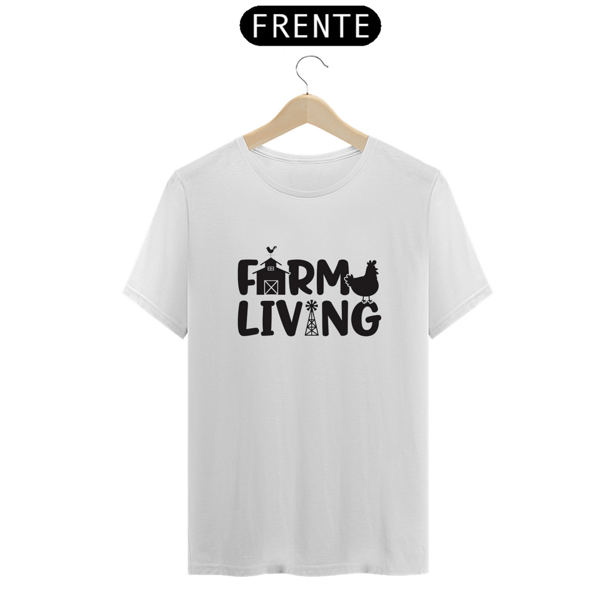 Nome do produto: T-Shirt Classic Unissex / Farma Living