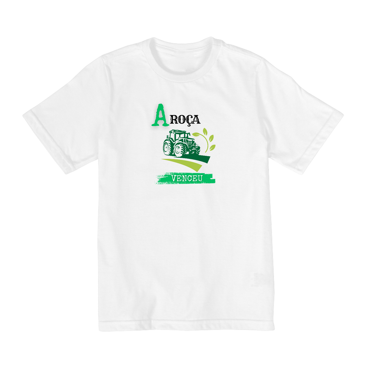 Nome do produto: Camiseta Quality Infantil (2 a 8) / A Roça Vençeu