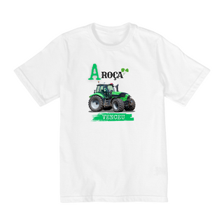 Nome do produtoCamiseta Quality Infantil (10 a 14) / A Roça Vençeu