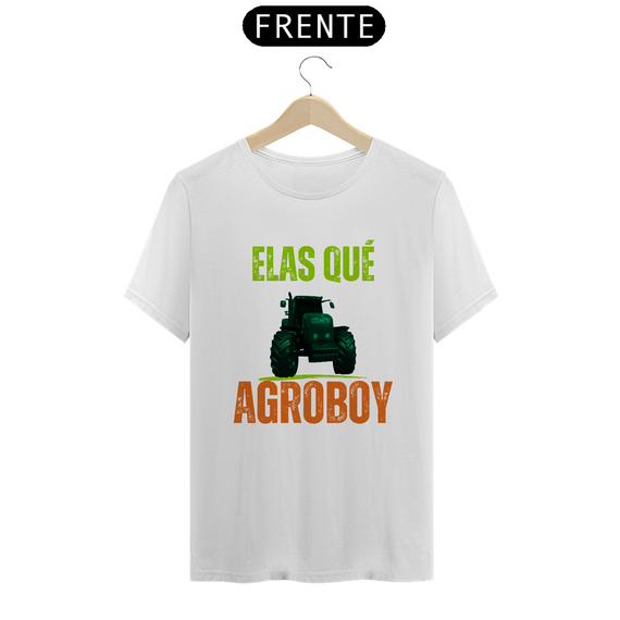 Camiseta T-Shirt Classic Masculino / Elas Que Agrobo