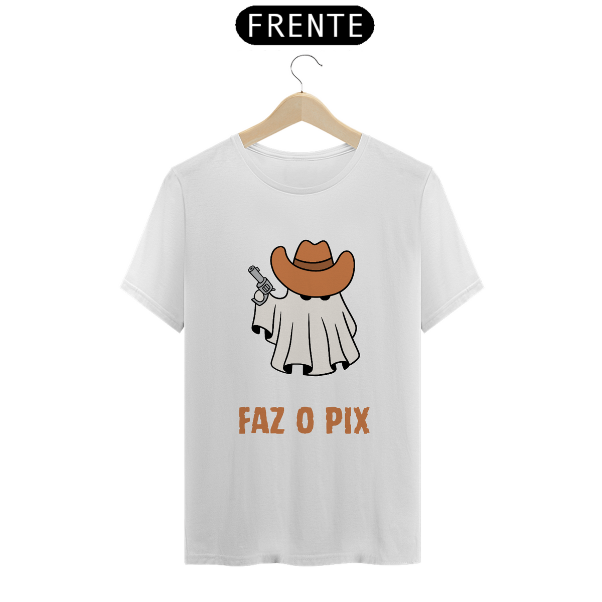 Nome do produto: Camiseta T-Shirt Classic Unissex / Faz O Pix