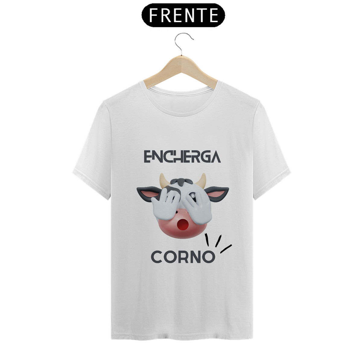 Nome do produto: Camita T-Shirt Classic Unissex / Enchega Corno