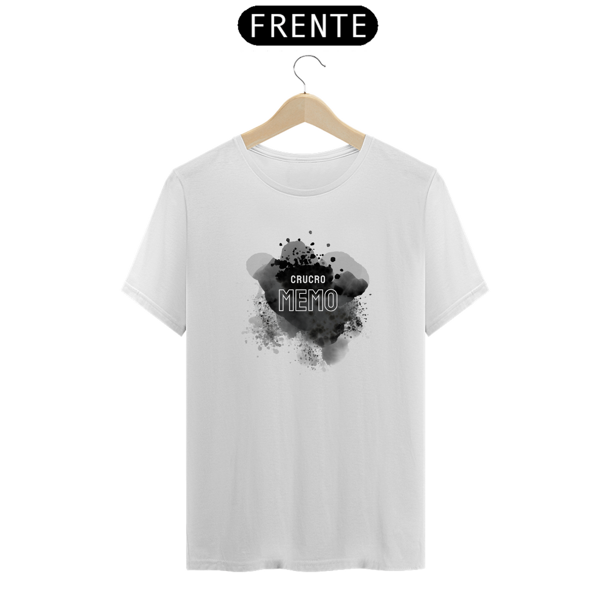 Nome do produto: Camiseta T-Shirt Classic Masculino / Chucro Efeito Black