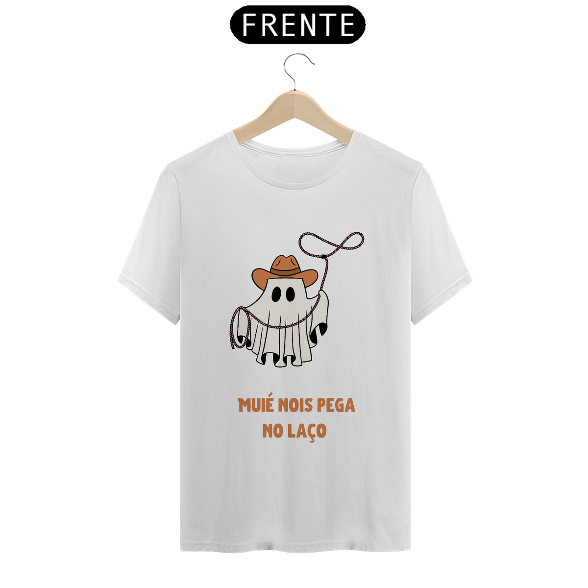 Nome do produto: Camiseta T-Shirt Classic Masculino / Muié Nois Pega No Laço