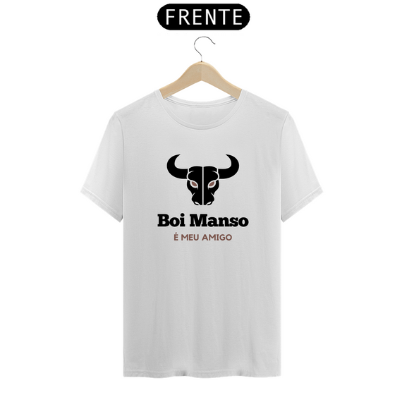 Camiseta T-Shirt Classic Unissex / Boi Manso