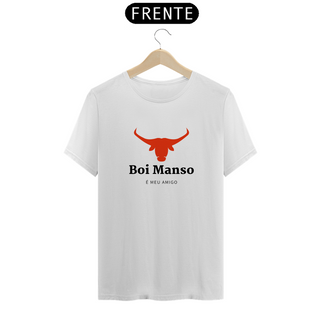 Camiseta T-Shirt Classic Unissex / Boi Manso