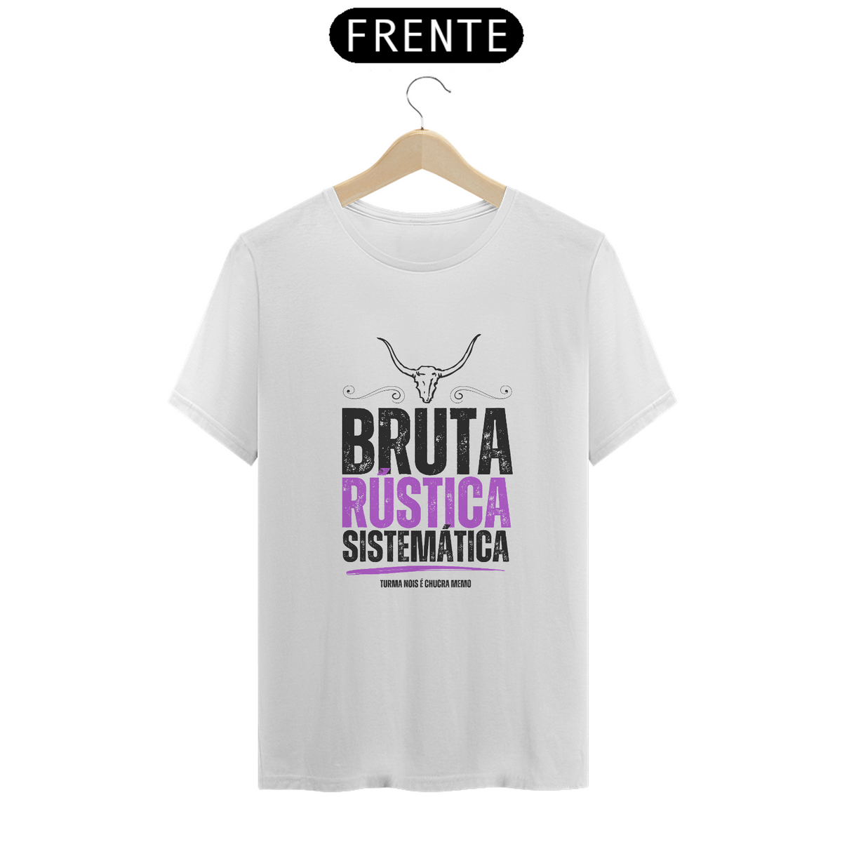 Nome do produto: Camiseta T-Shirt Classic Feminino / Turma Da Bruta