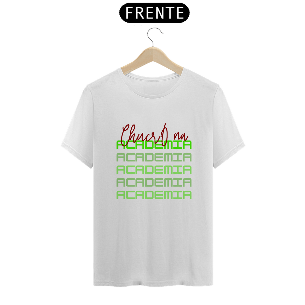 Nome do produto: Camiseta T-Shirt Classic Masculino / Chucro Na Academia