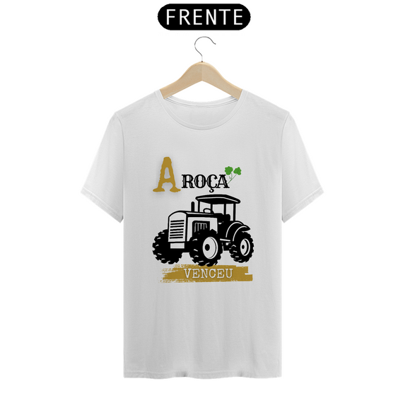 Camiseta T-Shirt Classic Unissex / Roça Venceu